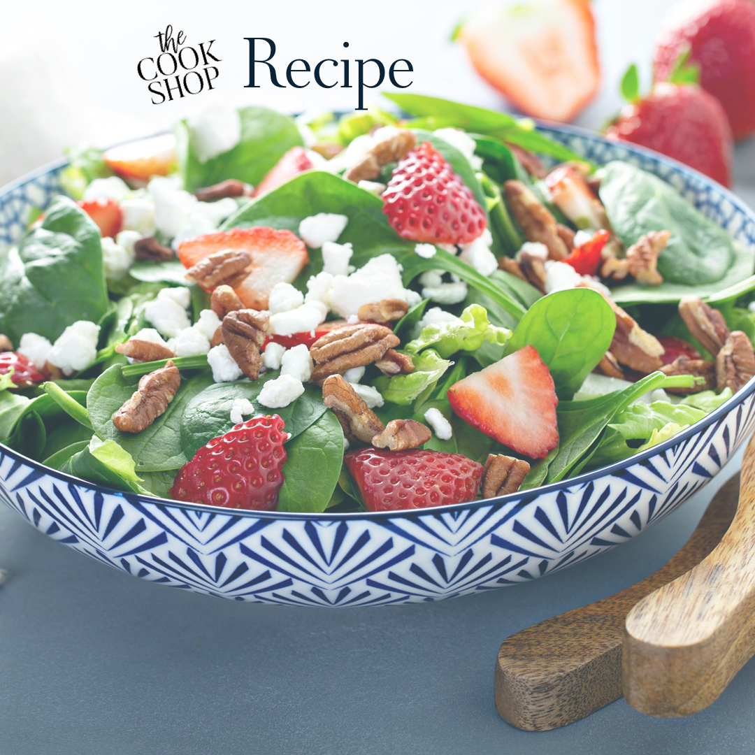 The Cook Shop Strawberry Spinach Salad