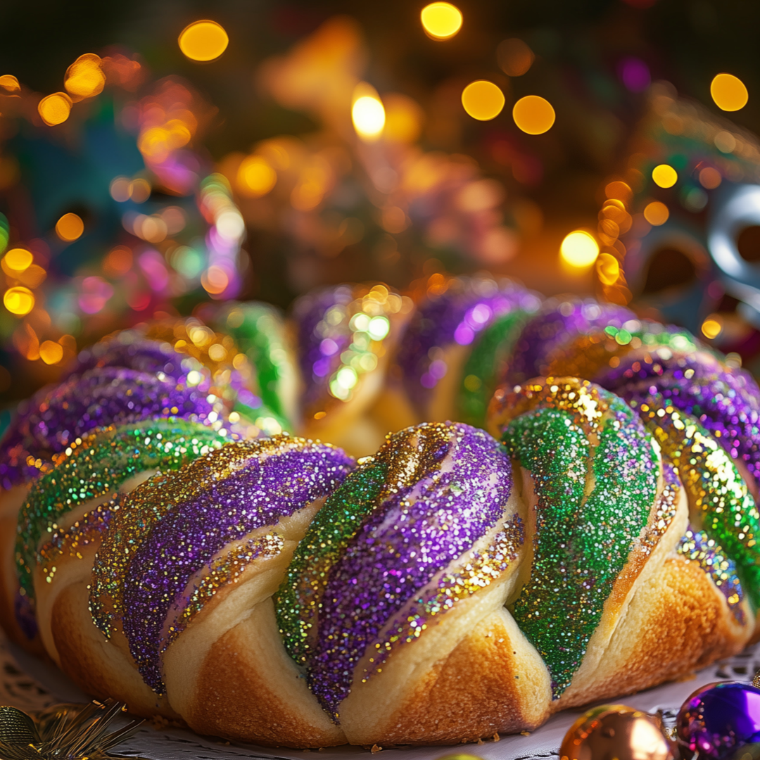 Mardi Gras King Cake